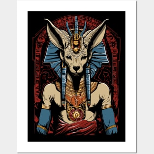Anubis Ancient Egyptian God Posters and Art